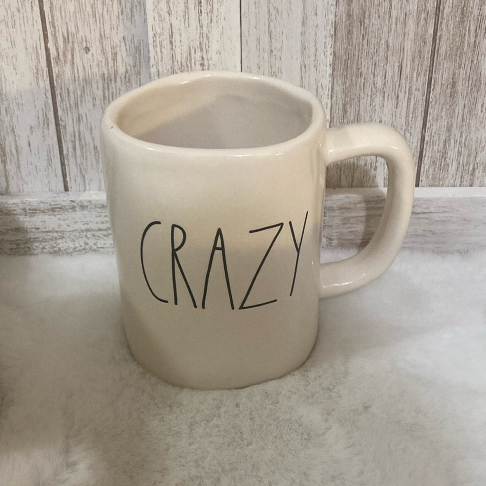 Rae Dunn Crazy Mug